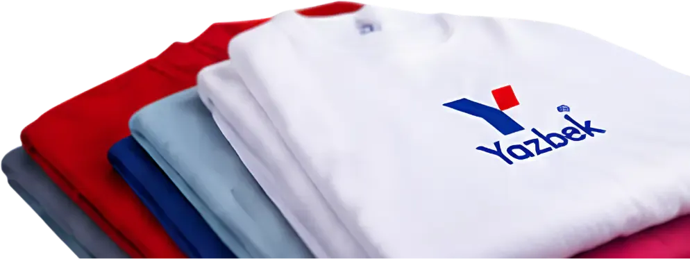 Playeras Yazbek dobladas