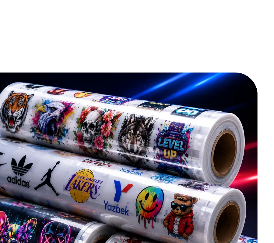 Rollos de impresion DTF